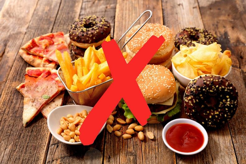 Avoiding fast food will help you lose extra pounds