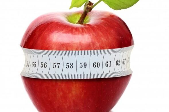 Apple - useful food for weight loss