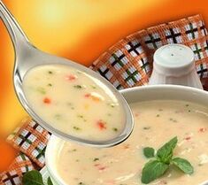slimy cereal soup for gastritis